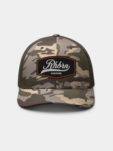 Rhbrn Camouflage trucker hat