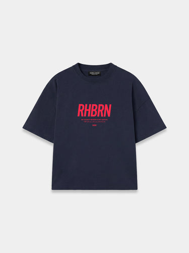 Rhbrn Heavyweight Navy T-shirt W-26 Collection