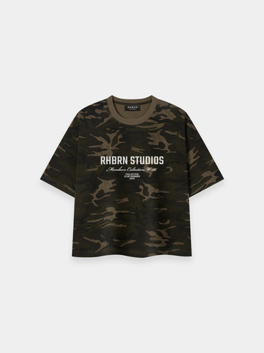 Rhbrn Camo Boxy T-Shirt