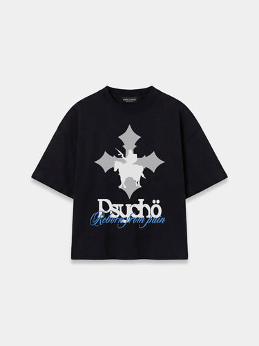 Psychö Holy Grail Deffence Black Tee
