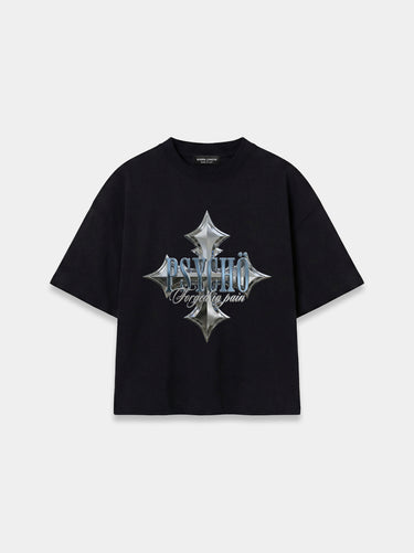 Psychö Chrome Cross Black Boxy