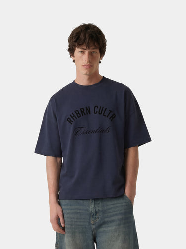 Rhbr Heavyweight Tee Navy & Black W-26 Collection