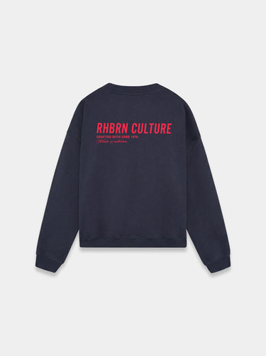 Rhbr Navy Heavyweight Sweatshirt W-25 Collection