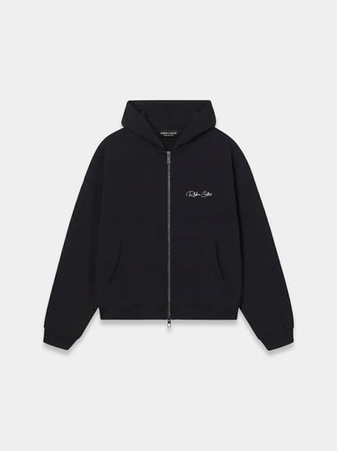 Rhbrn Heavyweight Signature Zip-Up Hoodie