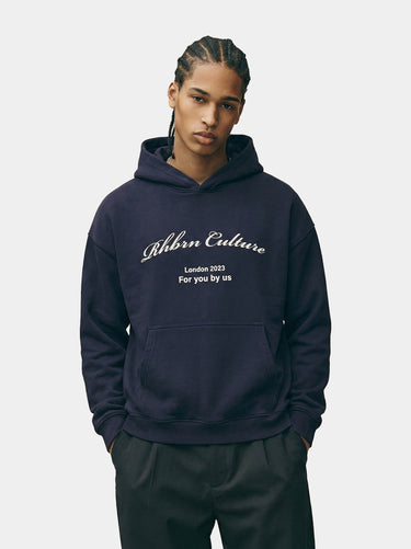 Rhbrn Reset Navy Classic Hoodie