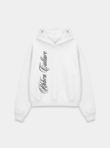 Rhbrn Heavyweight SIzzle White Hoodie