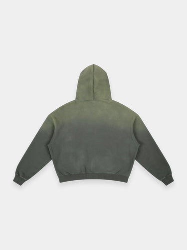 Rhbrn Frayed Sunfade Boxy Hoodie